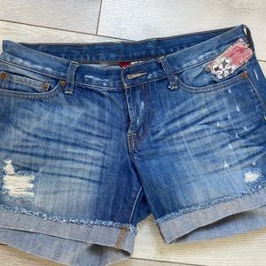 Lucky Brand Patchwork jean Shorts